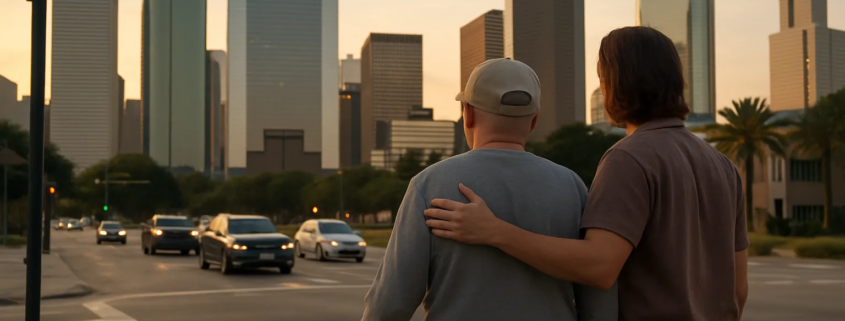 Trauma emocional después de un atropello en Houston cerca de un cruce peatonal