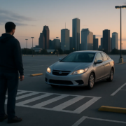 Atropello de peatón en estacionamiento de Houston y condiciones de visibilidad